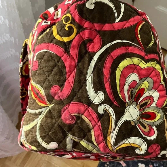 Vera Bradley large duffel bag in Puccini print EUC - Picture 3 of 6